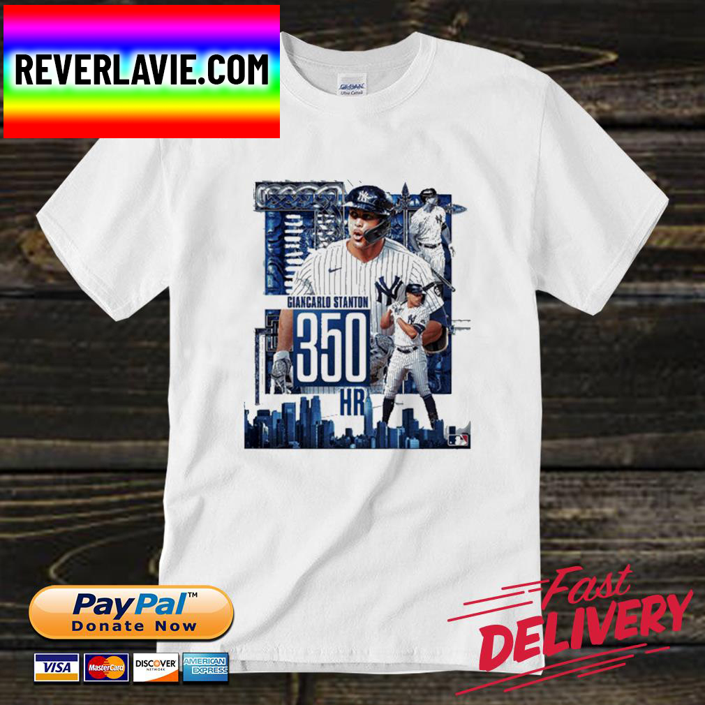 Giancarlo Stanton Yankees 350 Home Runs Unisex T-Shirt Giancarlo Stanton Yankees 350 Home Runs Unisex T-Shirt