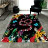 Garden Snake Rug Home Decor