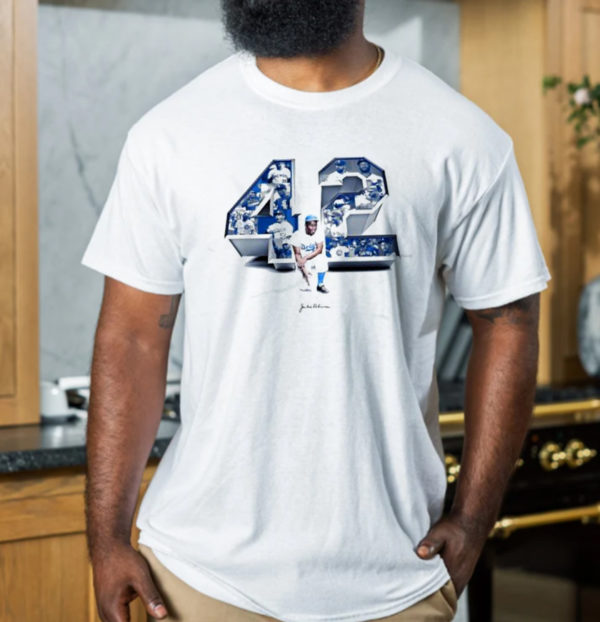 Jackie Robinson 42 Los Angeles Dodgers memories Classic T-Shirt