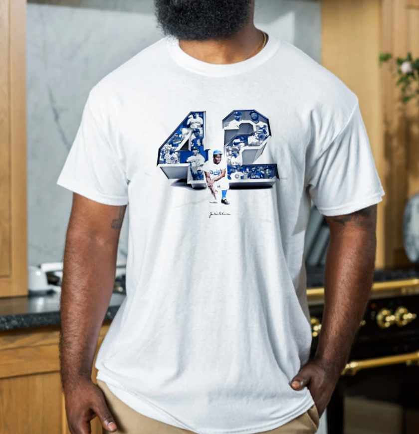 Jackie Robinson 42 Los Angeles Dodgers memories Classic T-Shirt Jackie Robinson 42 Los Angeles Dodgers memories Classic T-Shirt