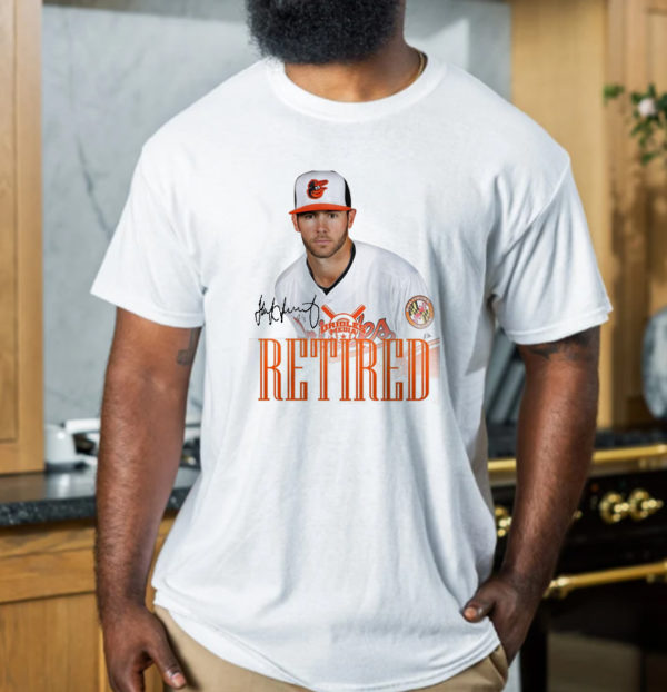 Jake Arrieta Retired Baseball MLB Signature T-Shirt