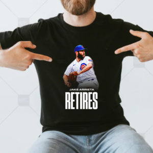 Jake Arrieta Retires Baseball MLB T-Shirt
