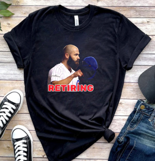 Jake Arrieta Retiring MLB Finishing Out 12 Year T-Shirt