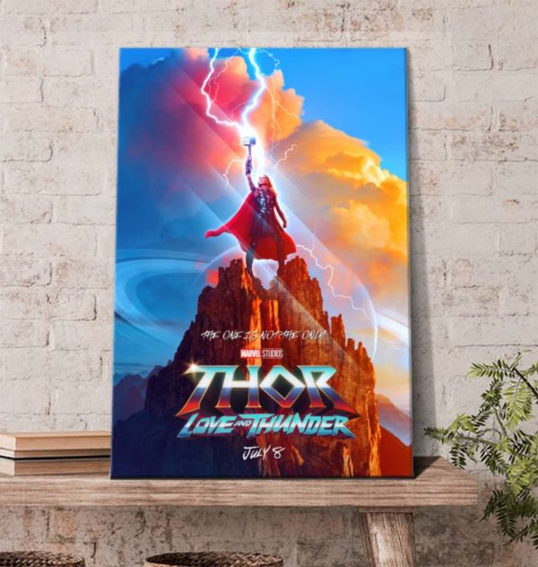 Jane Foster Thor Love And Thunder The One Is Not The Only Poster Canvas