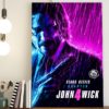 John Wick Chapter 4 Blackout Poster Canvas