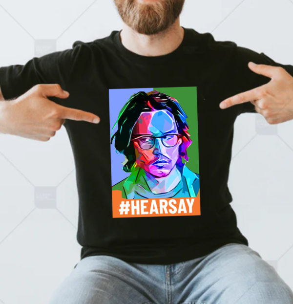 Johnny Depp Hearsay Design Art T-Shirt