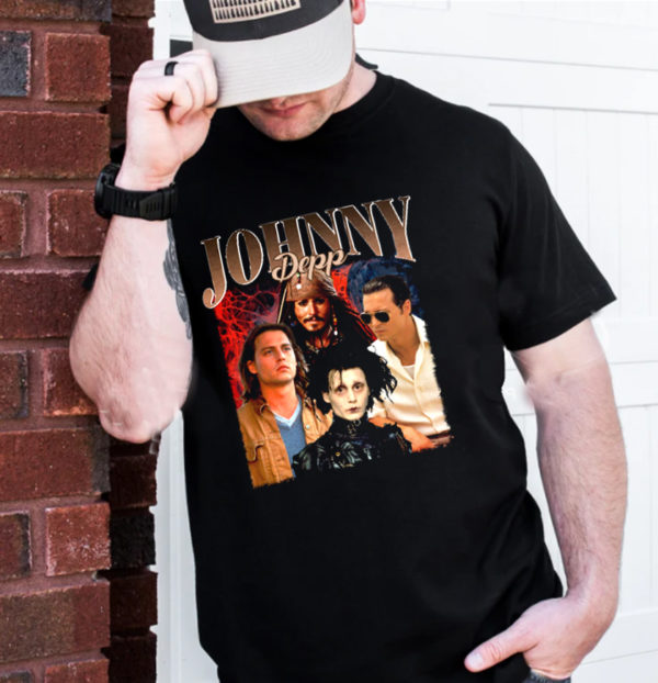 Justice Johnny Depp Homage T-Shirt