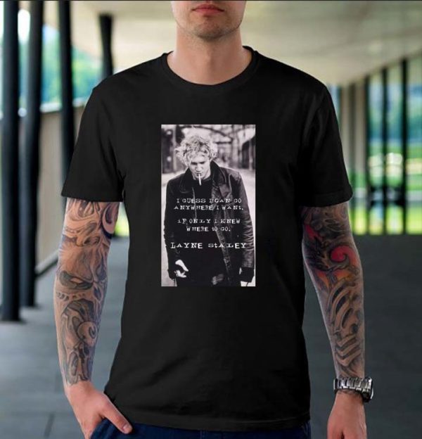 Layne Staley Walking Poster Unisex T-shirt
