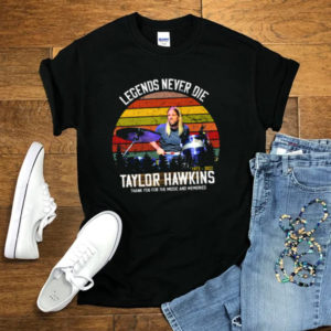 Legends Never Die Taylor Hawkins Design Sunset Classic T-Shirt