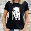 Madonna Tik Tok Face Gift For Friends Black T-shirt