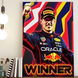 Max Verstappen WINS the Emilia Romagna Grand Prix 2022 Poster Canvas