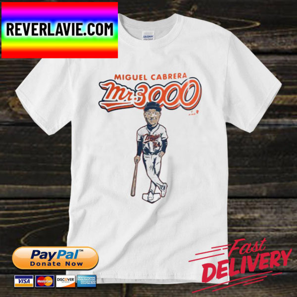 Miguel Cabrera Mr. 3,000 Unisex T-Shirt