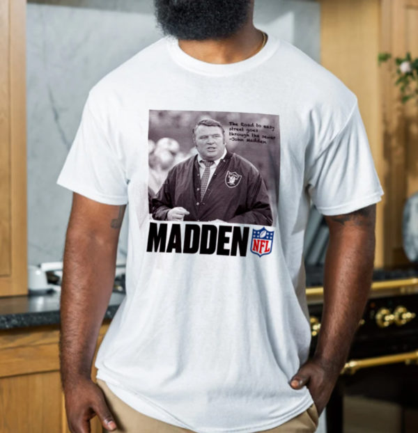NFL Legend John Madden Vintage T-Shirt