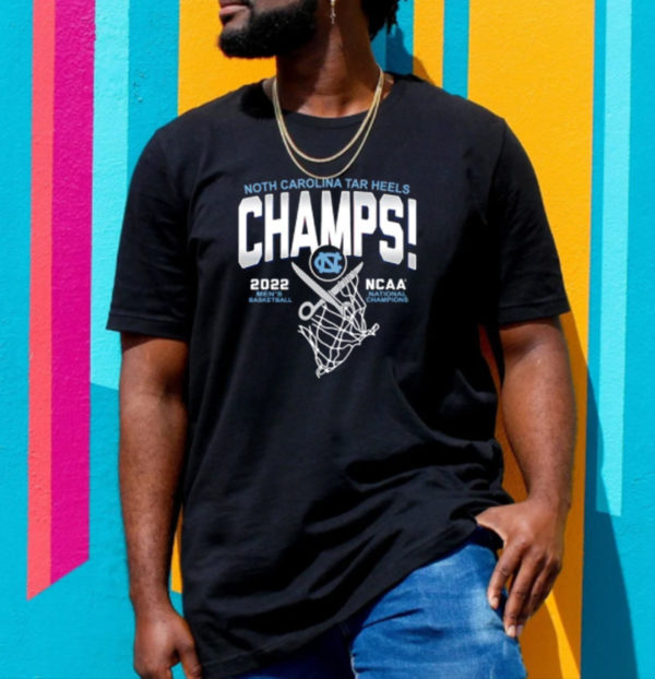 North Carolina Tar Heels National 2022 Champions NCAA Mens Basketball T-Shirt