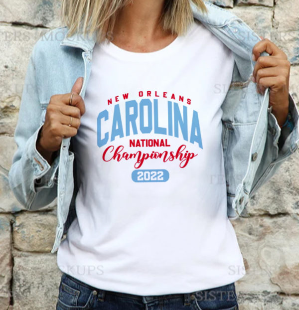North Carolina Tar Heels National 2022 Champions NCAA T-Shirt