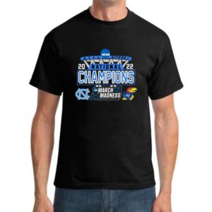 North Carolina Vs Kansas Jayhawks National Champions NCAA March Madness 2022 T-shirt