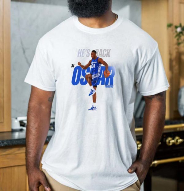Oscar Tshiebwe is returning to Kentucky T-shirt