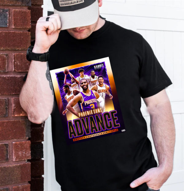 Phoenix Suns Advance Western Conference Semifinals NBA T-Shirt