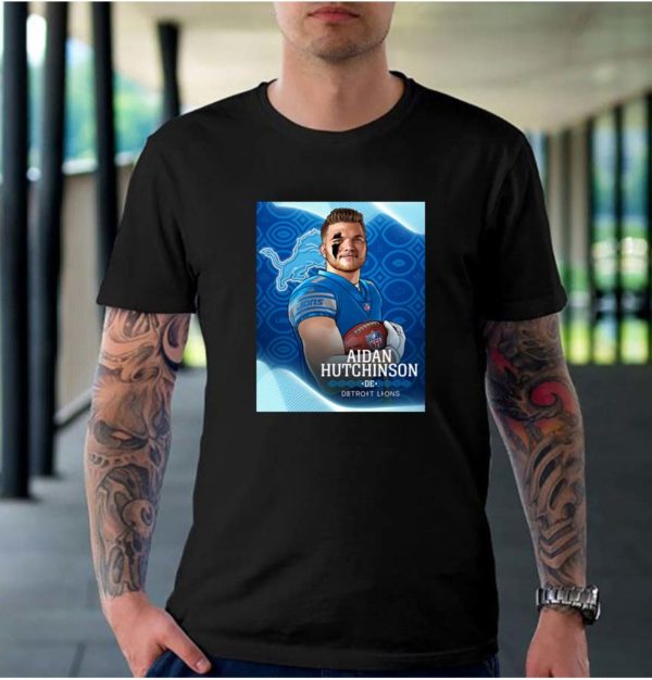 Pick Aidan Hutchinson to Detroit Lions NFL Draft 2022 T-shirt