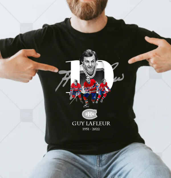 RIP Guy Lafleur 1951 2022 Thank You For The Memories T-Shirt