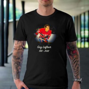 RIP Guy Lafleur Flower Hockey Hall Of Fame 1951 2022 Classic T-shirt
