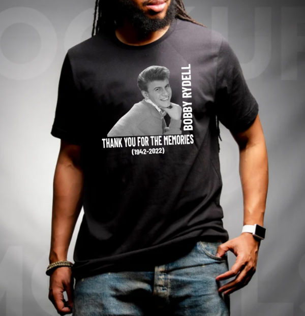 Rest In Peace Bobby Rydell RIP 1942 2022 T-Shirt