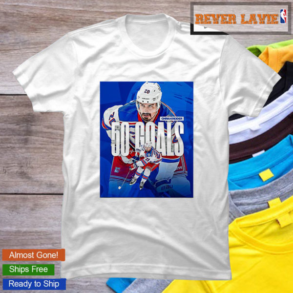 Congratulations Chris Kreider On 50 Goals NHL Classic T-Shirt