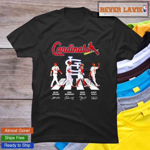 St. Louis Cardinals Abbey Road Signatures Classic T-Shirt