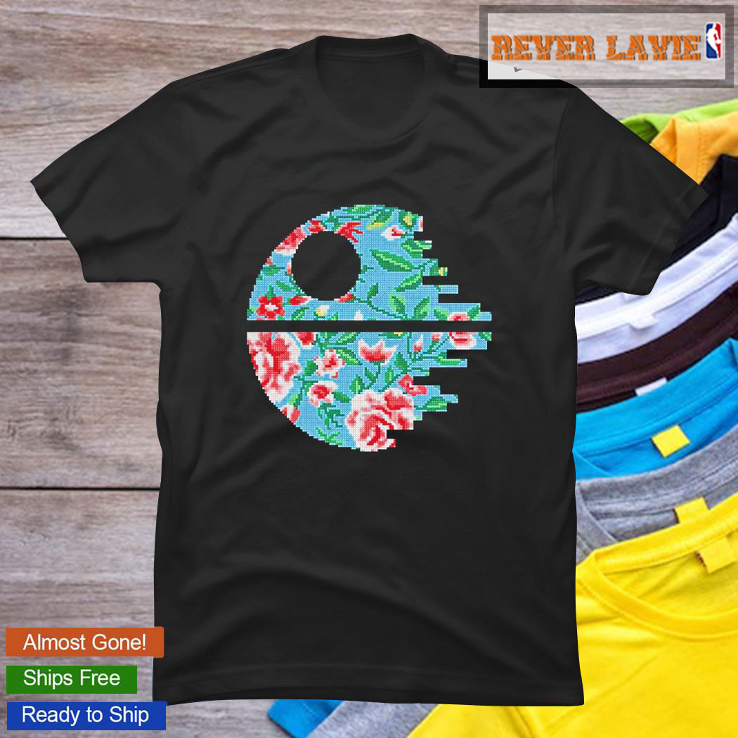 Star Wars Inspired Death Star Cross Stitch Pattern Classic T-Shirt Star Wars Inspired Death Star Cross Stitch Pattern Classic T-Shirt