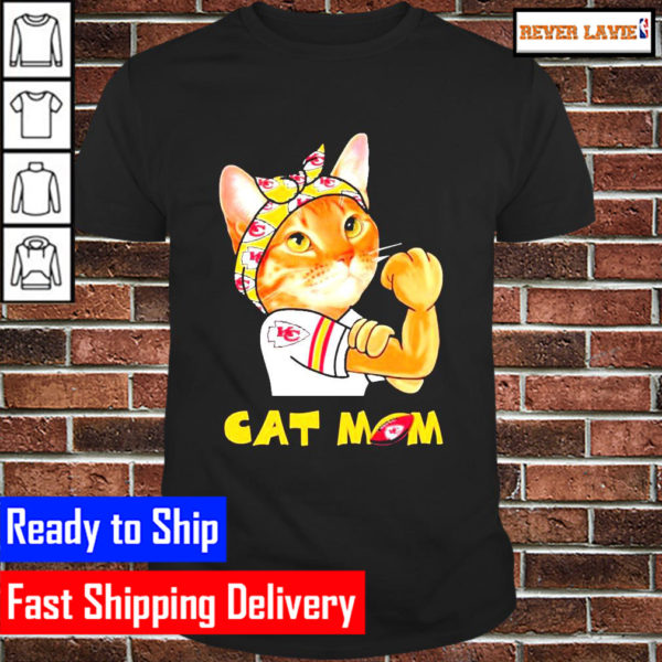 Cat mom Kansas city Chiefs logo Classic T-Shirt