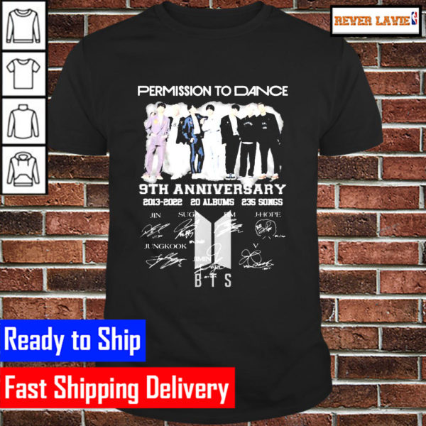 Permission to dance 9th anniversary 2013 2022 20 albums 235 songs Classic T-Shirt