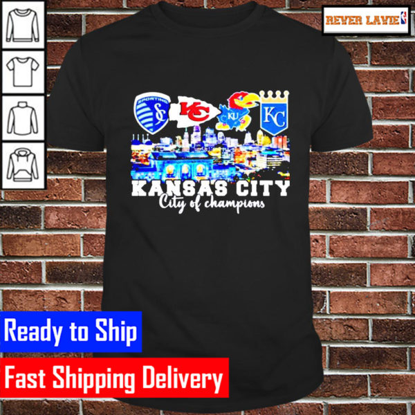 Team sport Kansas city city of champions Unisex T-Shirt