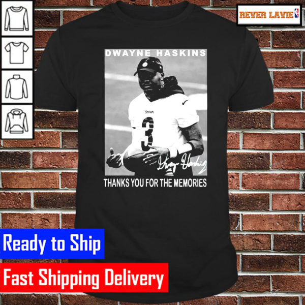 Thank You For The Memories Dwayne Haskins RIP 1997 2022 Signature Classic T-Shirt