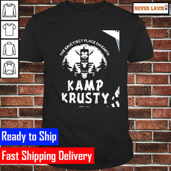 The Krustiest Place on Earth Kamp Krusty est 1992 Classic T-Shirt
