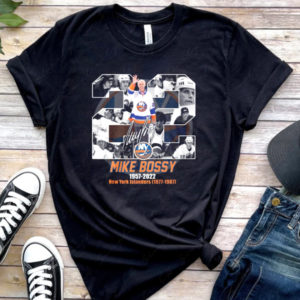 Rip Mike Bossy 1958-2022 New York Islanders T-Shirt