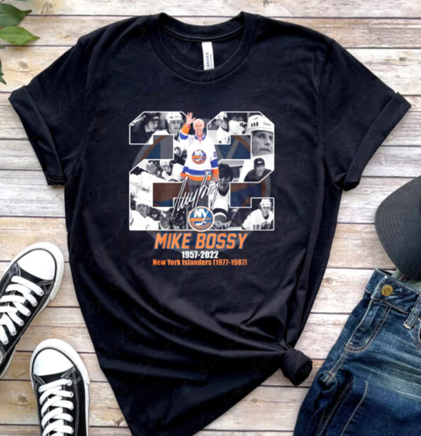 Rip Mike Bossy 1958-2022 New York Islanders T-Shirt