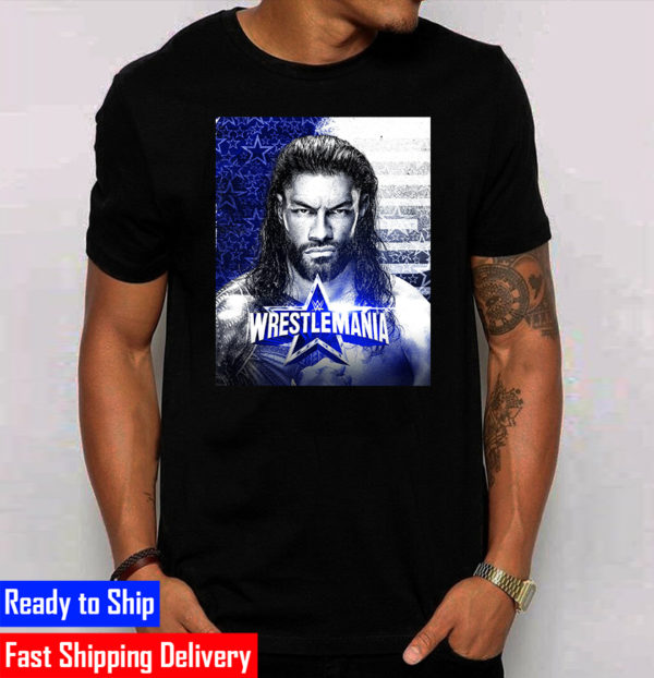 Roman Reigns Undisputed WWE Universal Champion Vintage Black T-shirt