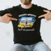 Russian Warship Go Fuck Yourself Stamp Flag T-shirt
