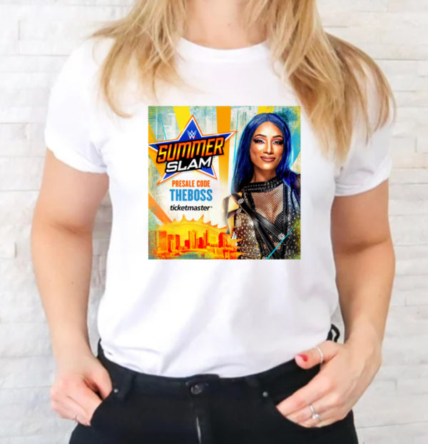 Sasha Banks SummerSlam 2022 WWE T-Shirt