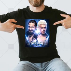 Seth Rollins vs Cody Rhodes Wrestlemania 38 T-shirt