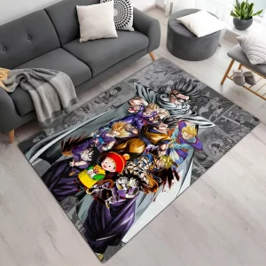Son Gohan All Forms Dragon Ball Rug Home Decor