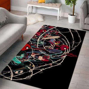 Spiderman Street Style Rug Home Decor