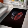 Spiderman x Venom Spiderweb Background Rug Home Decor