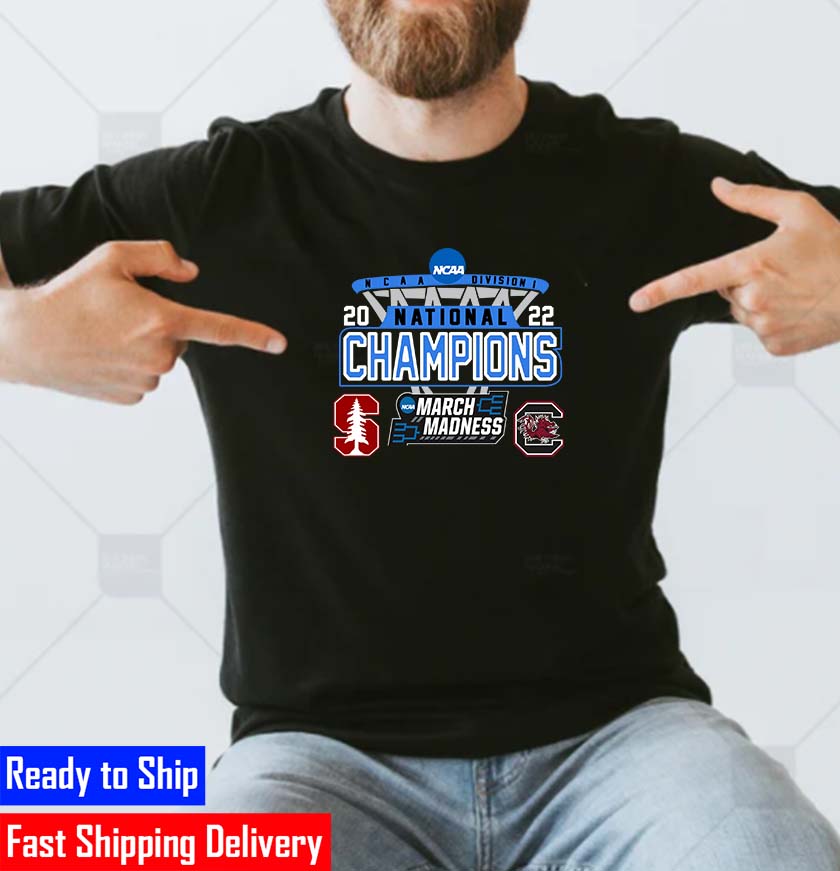 Stanford Vs South Carolina NCAA March Madness National Champions 2022 Vintage T-shirt Stanford Vs South Carolina NCAA March Madness National Champions 2022 Vintage T-shirt