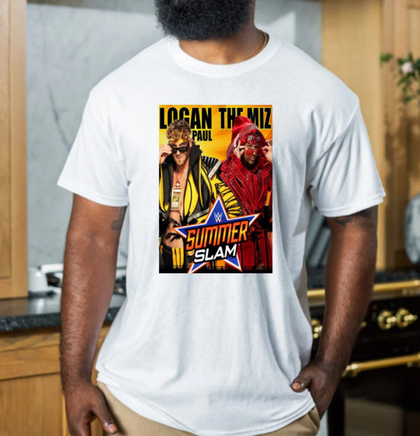 SummerSlam Logan Paul vs The Miz T-Shirt