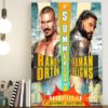 Roman Reigns SummerSlam Poster Canvas
