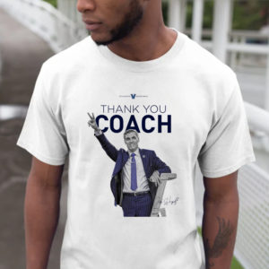 Thank You Coach Jay Wright After 21 Year Villanova Mens Basketball T-Shirt