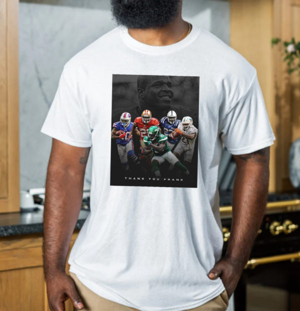 Thank You Frank Gore Retirement 16 Years Career T-Shirt