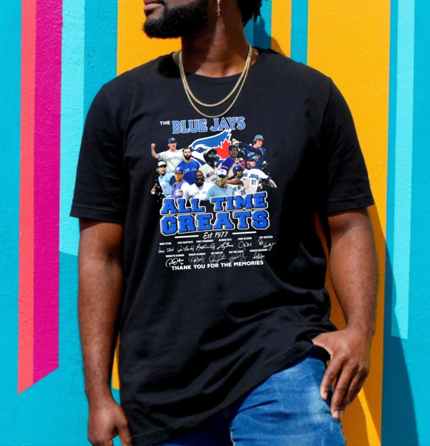 The Blue Jays Team All time Greats Classic T-Shirt The Blue Jays Team All time Greats Classic T-Shirt