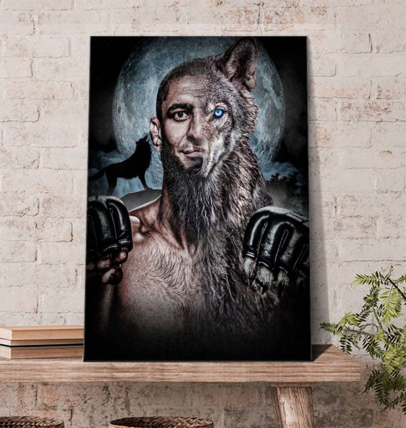 The Wolf Volkanovski UFC 273 Poster Canvas The Wolf Volkanovski UFC 273 Poster Canvas